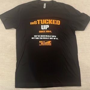 NEW! Mile Marker black Next Level T-shirt, size Medium